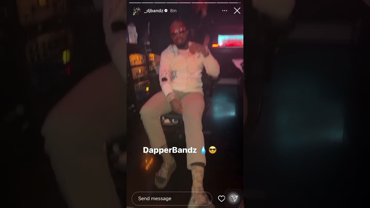 OTF DJ Bandz names himself DapperBands#viral#youtubeshorts#youtube#trending#video#music#otf#news#nba