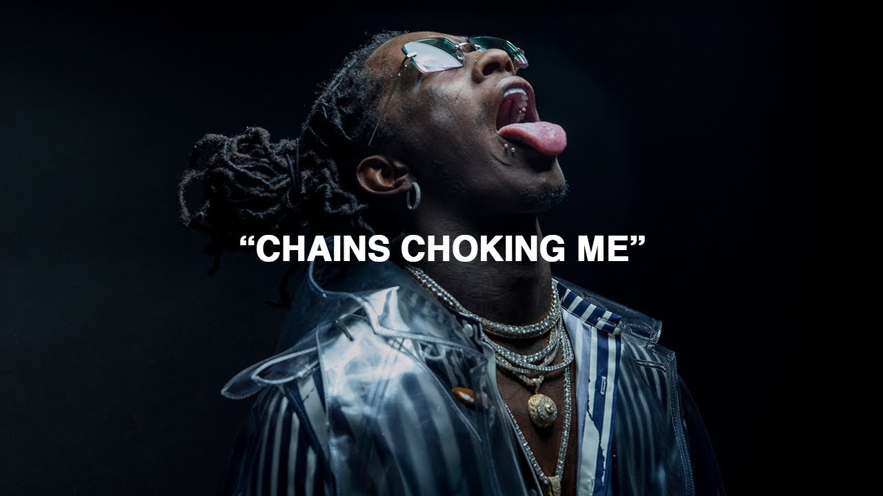 Young Thug - Chains Choking Me (ft. Gunna) [Official Visualizer]
