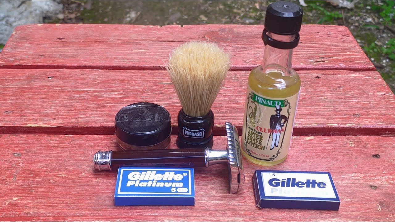 Бритье Muhle R103. Сравнение Gillette Platinum оригинал и подделки. Declaration Grooming. Clubman.