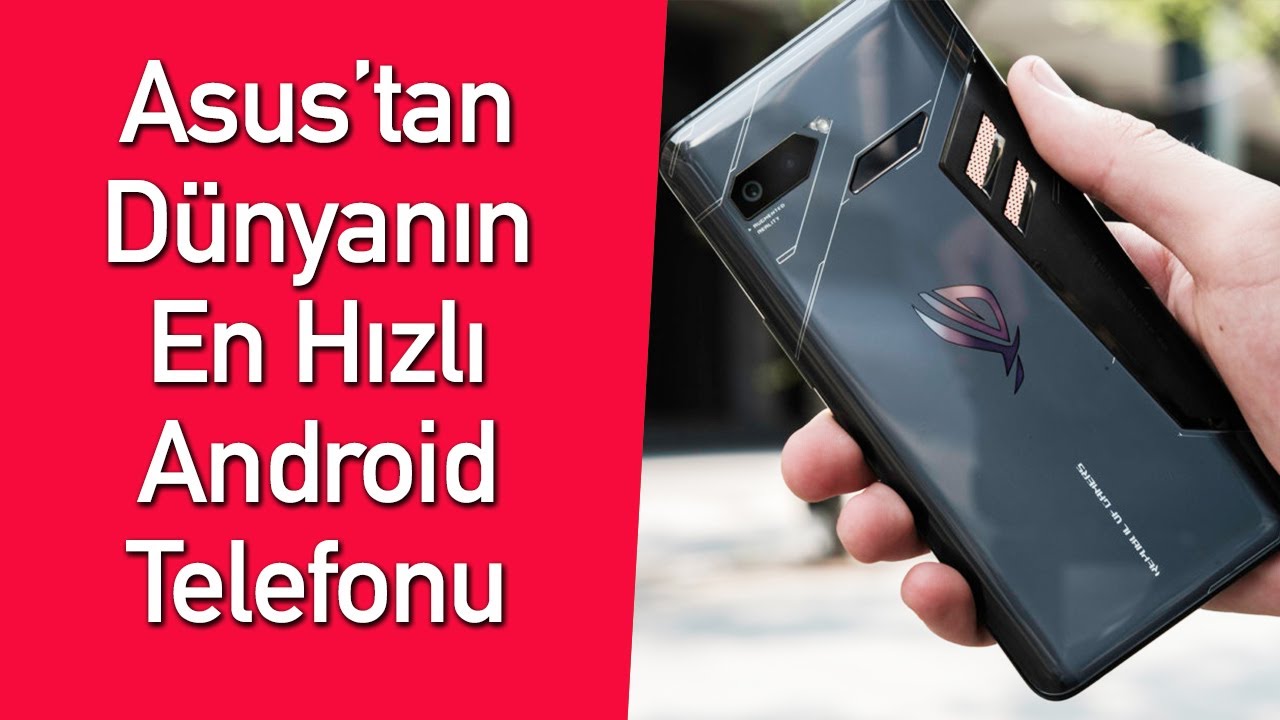 Asus'un çılgın oyun telefonunu kullandık l ROG Phone