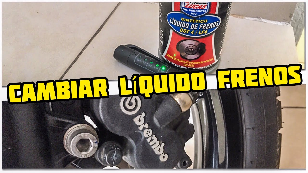 Cambio Líquido Frenos Motocicleta