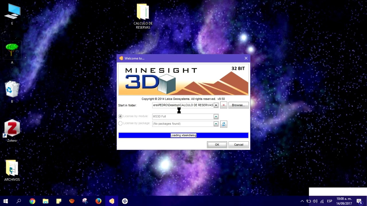 Minesight_CALCULO DE RESERVAS