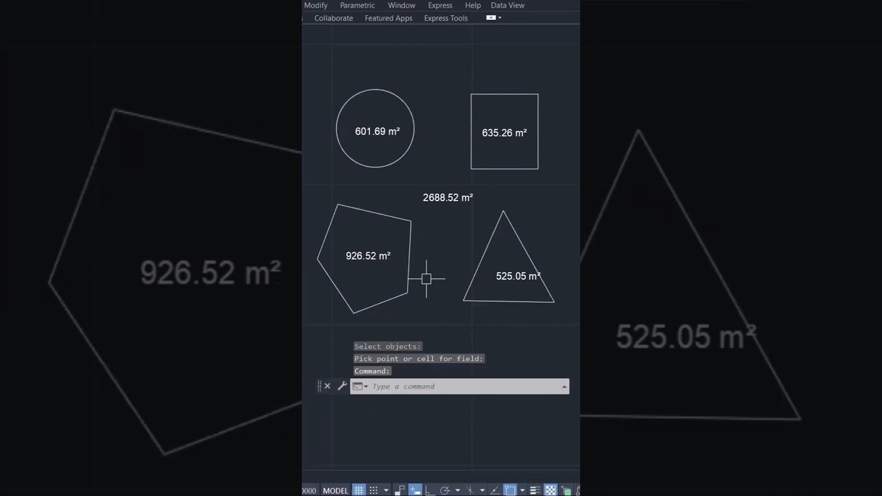 ✅ AutoCAD Area Calculation Using LISP A2F &ndash; Fast & Easy! 📏💡