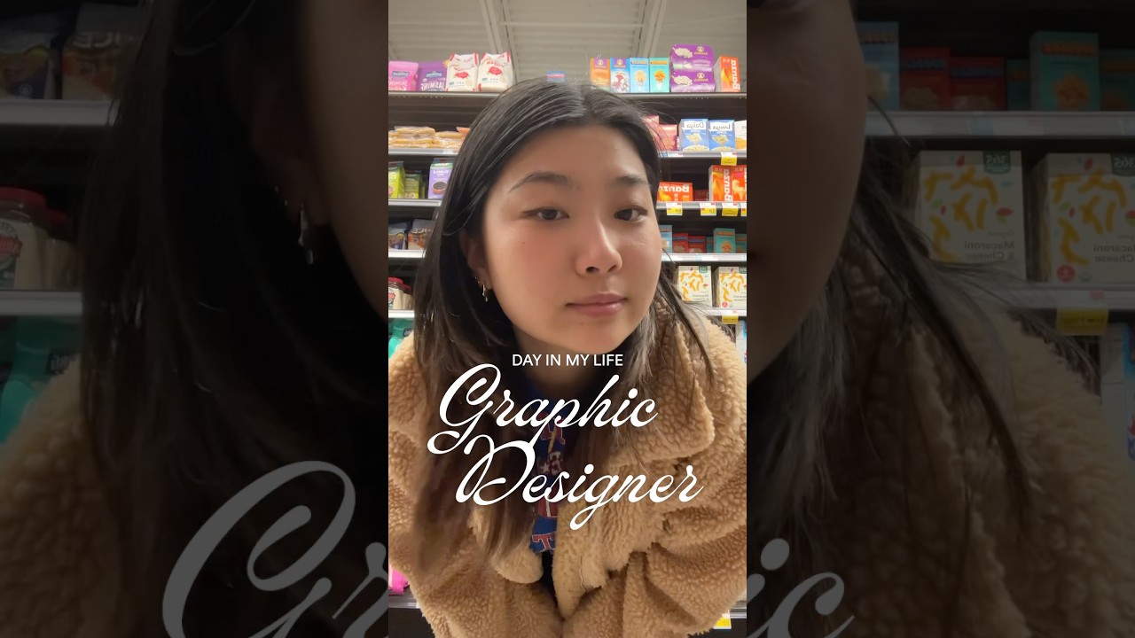 Day in my life as a freelance graphic designer! 👩&zwj;💻