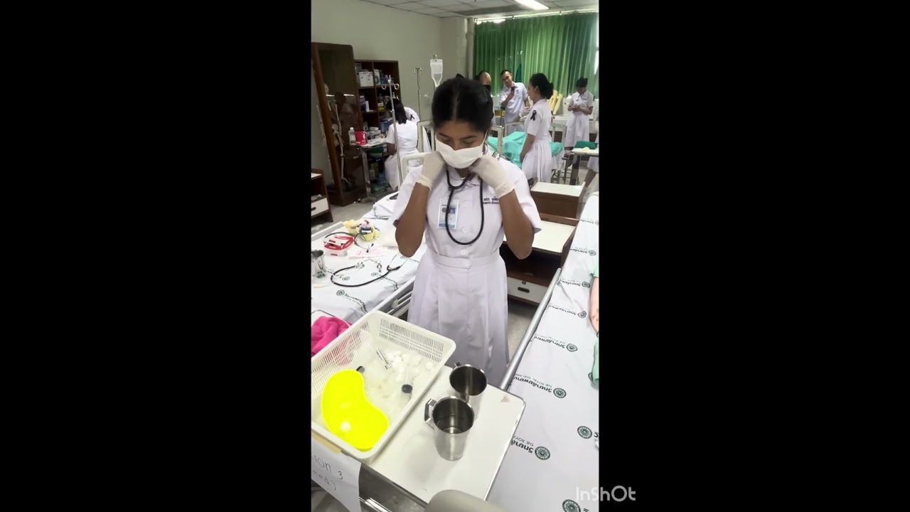การให้อาหารเหลวทางจมูกลงสู่กระเพาะอาหาร