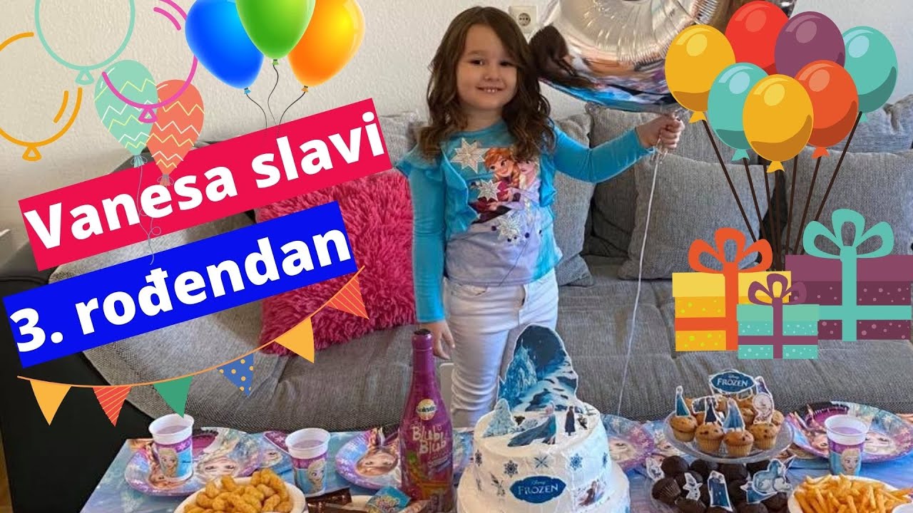 Vanesa slavi 3. rođendan
