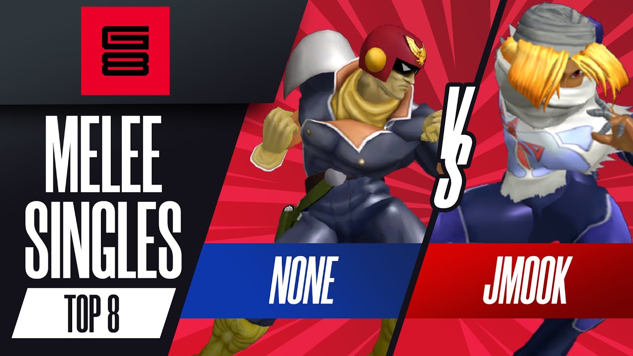 None vs Jmook - Top 8 Melee Singles - Genesis 8 | Captain Falcon vs Sheik