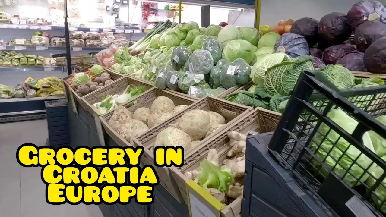 Punta ng palengke /grocery in Croatia/presyo ng mga bilihin sa Croatia #filipinoincroatia