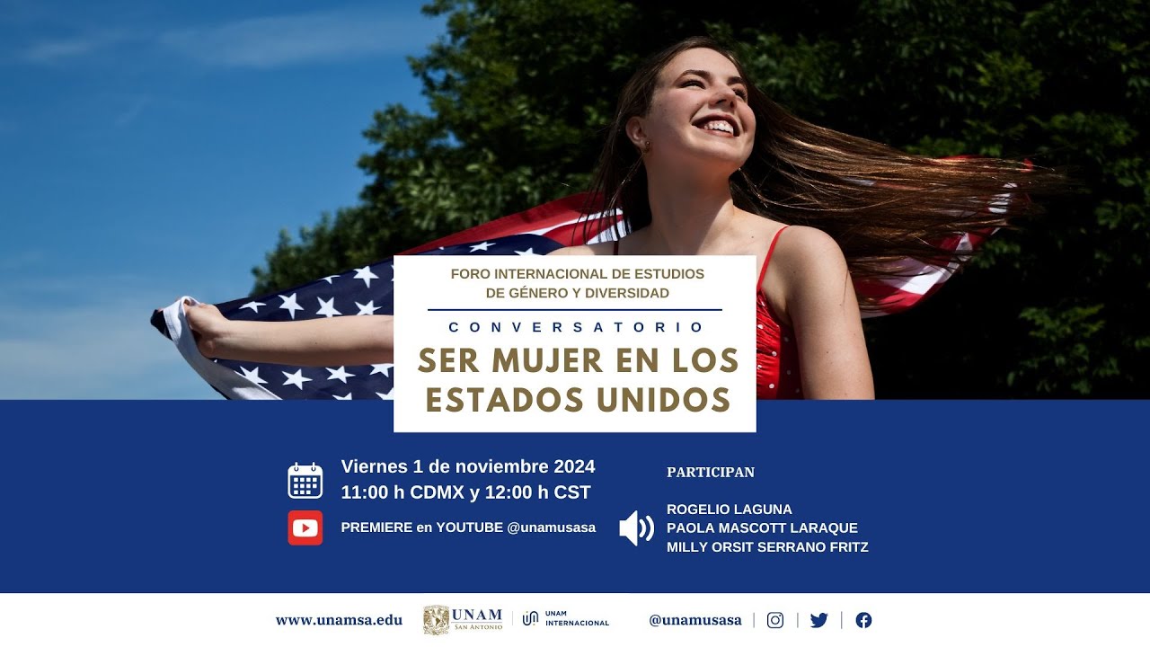CONVERSATORIO: SER MUJER EN LOS ESTADOS UNIDOS