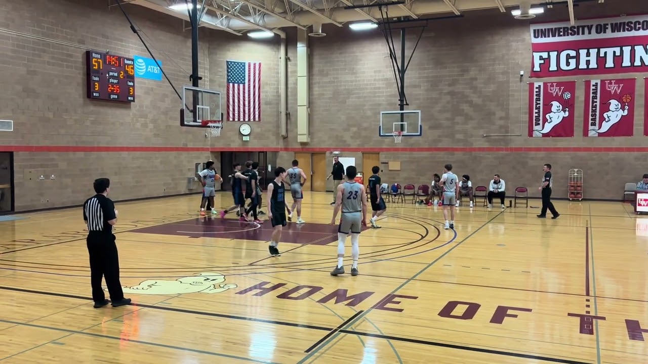 Second half of UW Baraboo vs DME Academy 