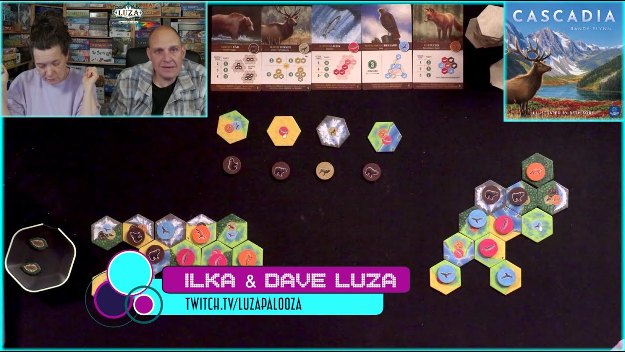 🦅 Cascadia 2-Player Showdown! Ilka vs. Dave