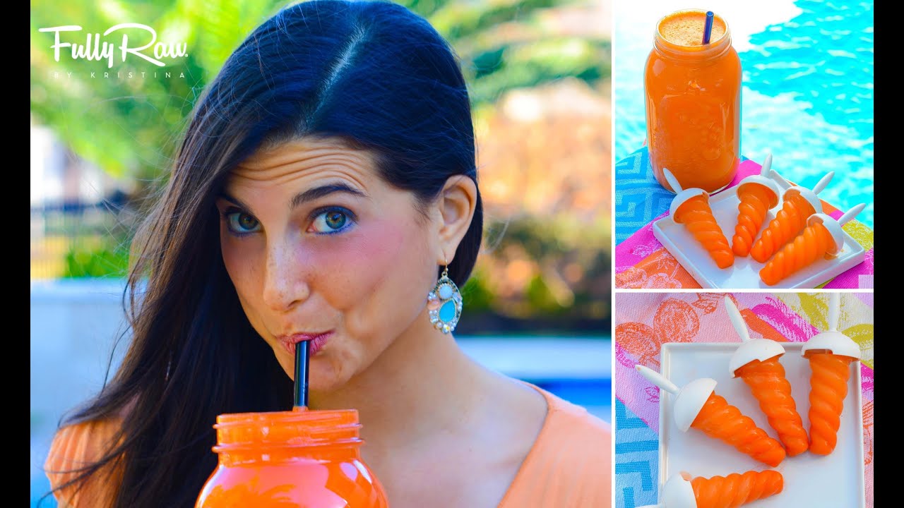 FullyRaw Dreamsicle Juice & Popsicles!