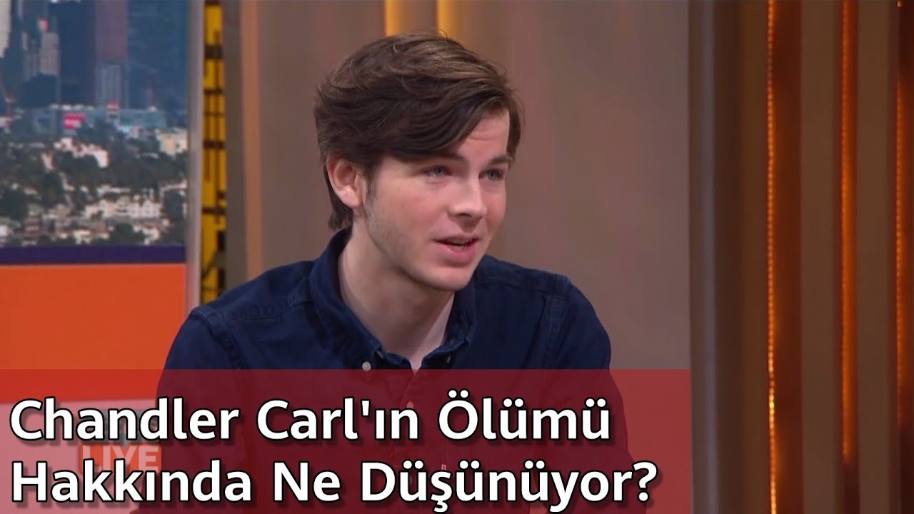 Chandler Riggs on his departure from TWD/Chandler Riggs TWD'den ayrılmasını konuşuyor