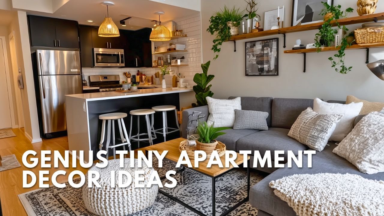 Genius Tiny Apartment Decor Ideas That Make Small Spaces Look Bigger Instantly