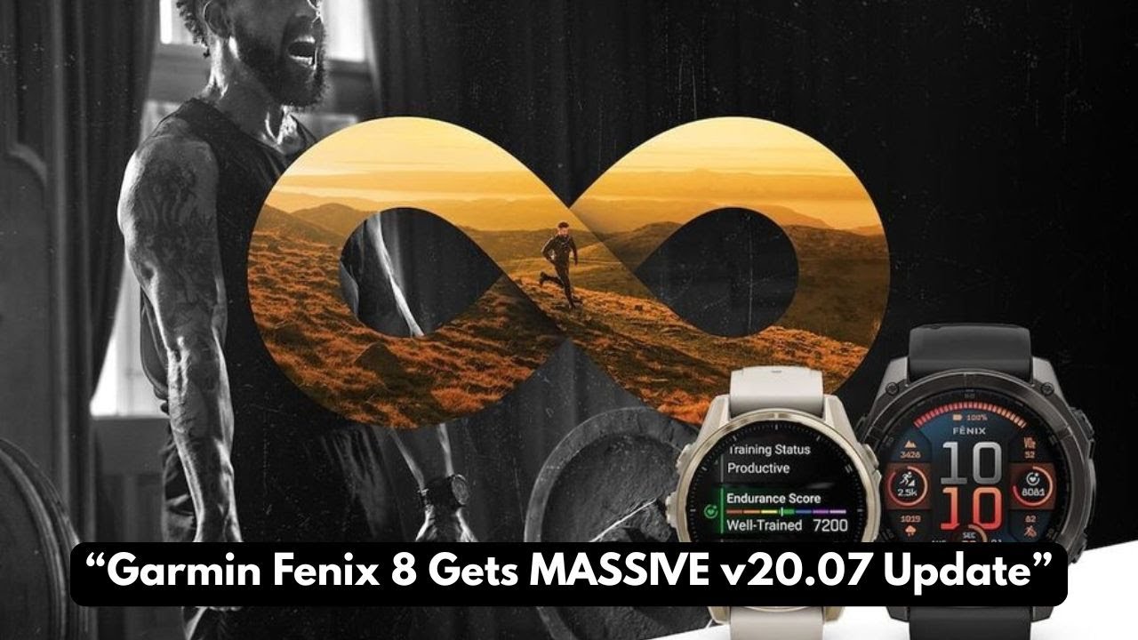 Użytkownicy Garmin Fenix ​​8, MUSICIE zobaczyć tę aktualizację &mdash; zmienia wszystko!