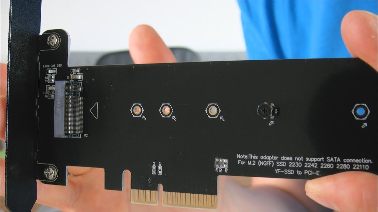 AKASA M.2 SSD to PCIe ADAPTER Card (Szybka Rozpaka) | 07.2017 McSzakalTV