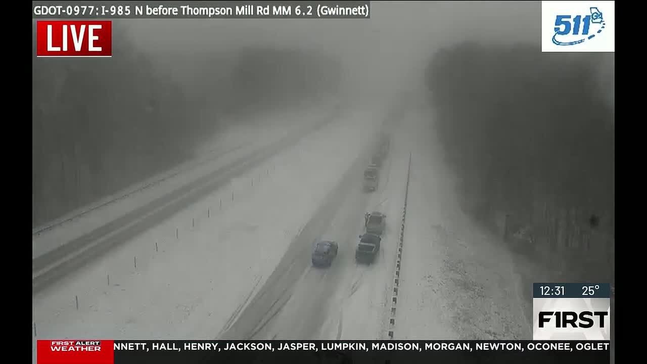 First Alert Weather: Winter weather worsening driving conditions around the metro
