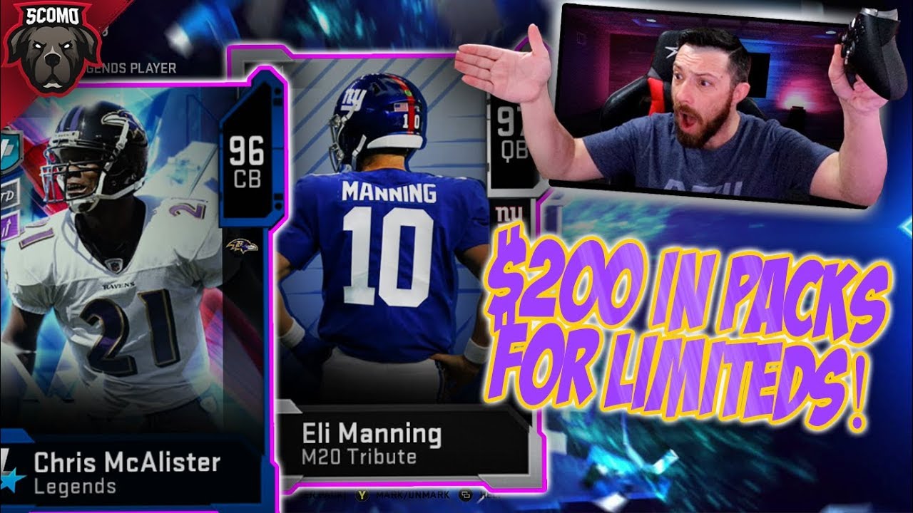 $200 In Legend Fantasy Packs For 2 Limited Editions! [MADDEN 20 ULTIMATE TEAM]