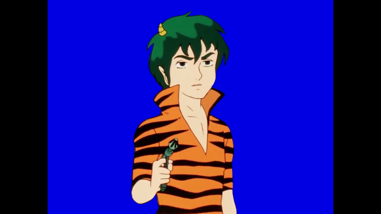 Urusei Yatsura/Lum the Invader Girl "Gun" Chroma Key