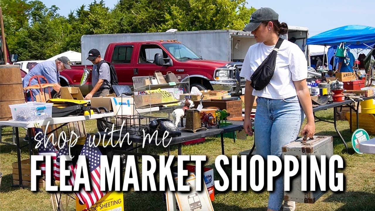 Flea Market Shopping at Double Tollgate Virginia