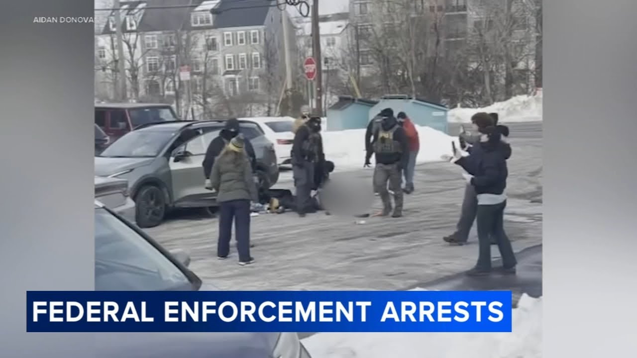 Witnesses describe 'violent' arrests by federal agents