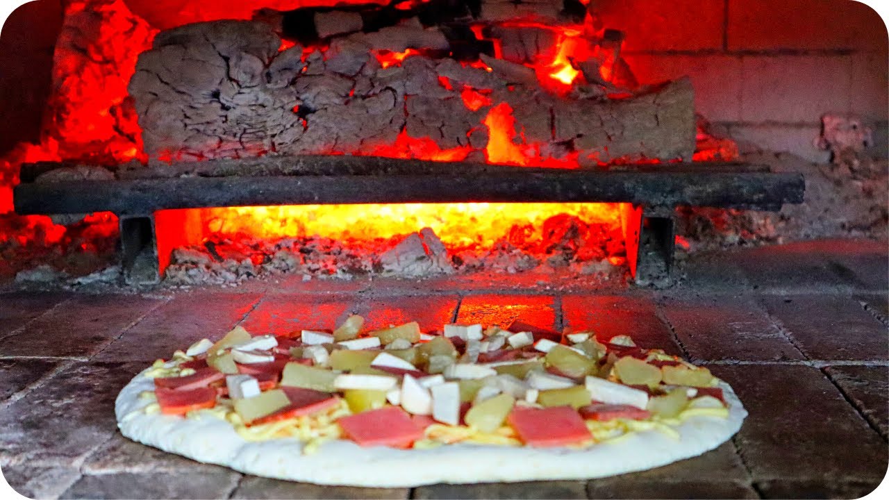 直接製作窯烤披薩, 大量起司內陷皮很Q/Taiwanese Style Kiln Baked Pizza Making