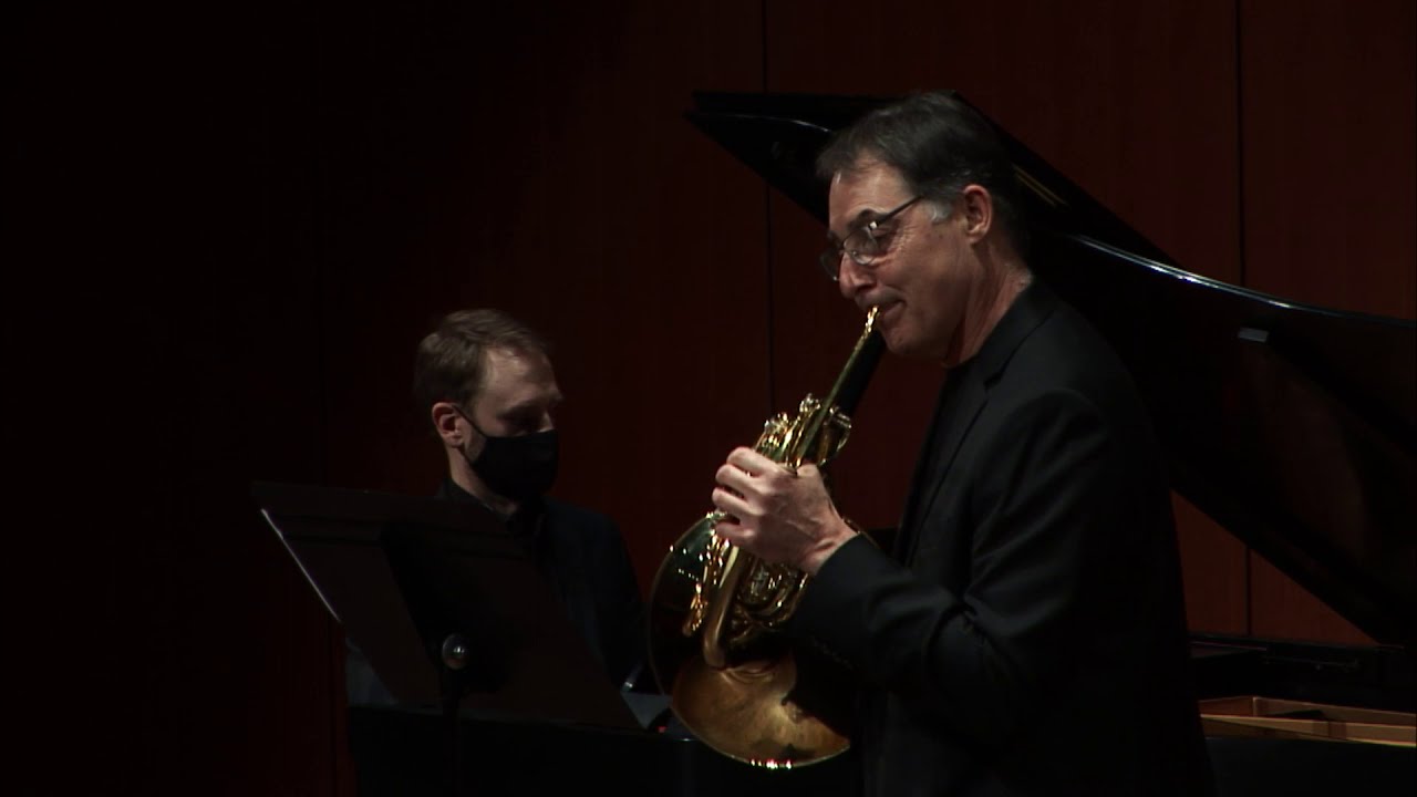 Karl Pilß's Tre Pezzi, Rondo all caccia | Corbin Wagner, Horn & Patrick Johnson, Piano