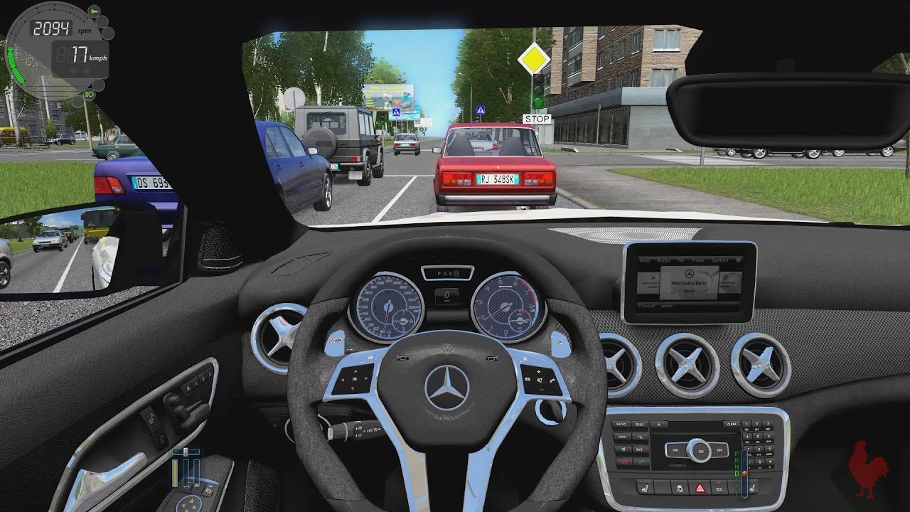 City Car Driving - Mercedes-Benz CLA45 AMG