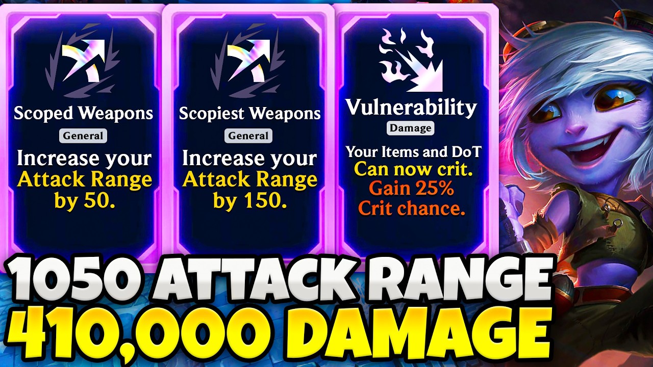 1050 Range Tristana: Death From Offscreen (410,000 DAMAGE) | ARAM Mayhem