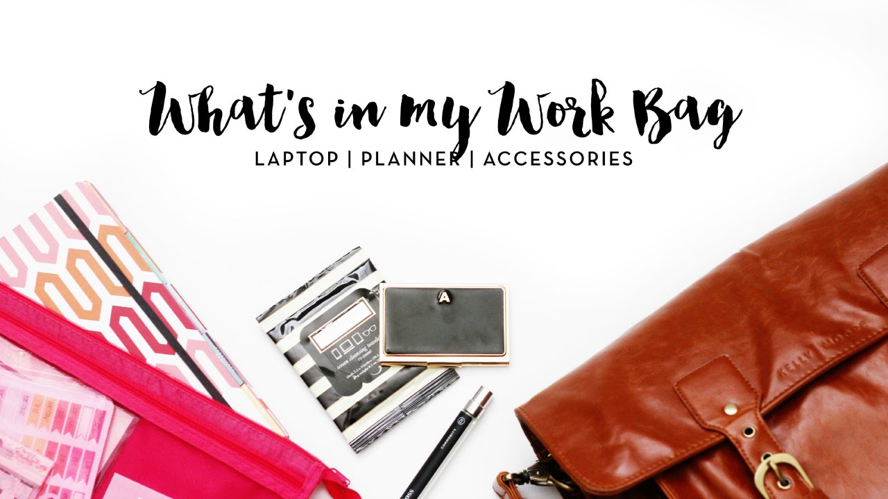 What's in my Work Bag | makeupTIA