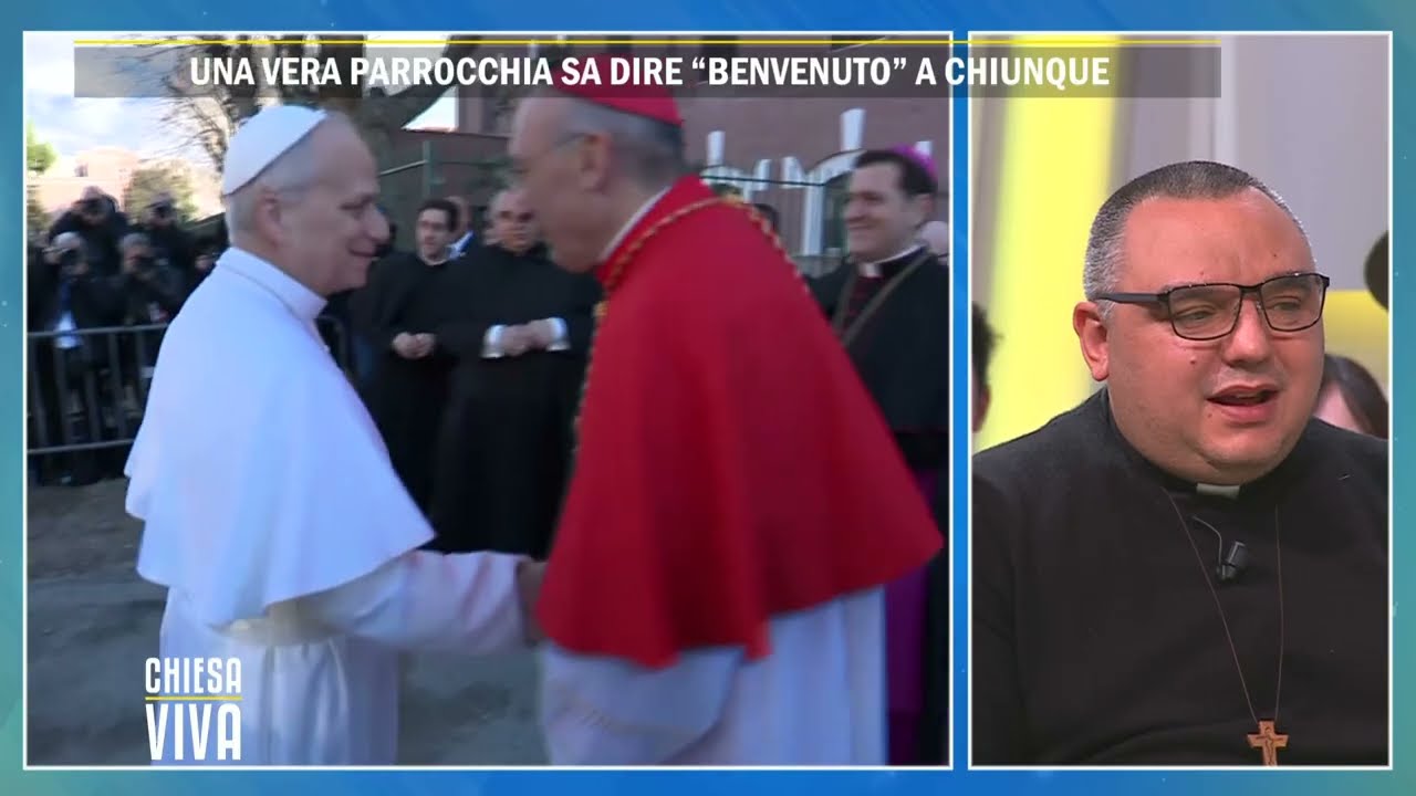 Chiesa Viva (Tv2000) - La visita di Papa Leone a Regina Pacis