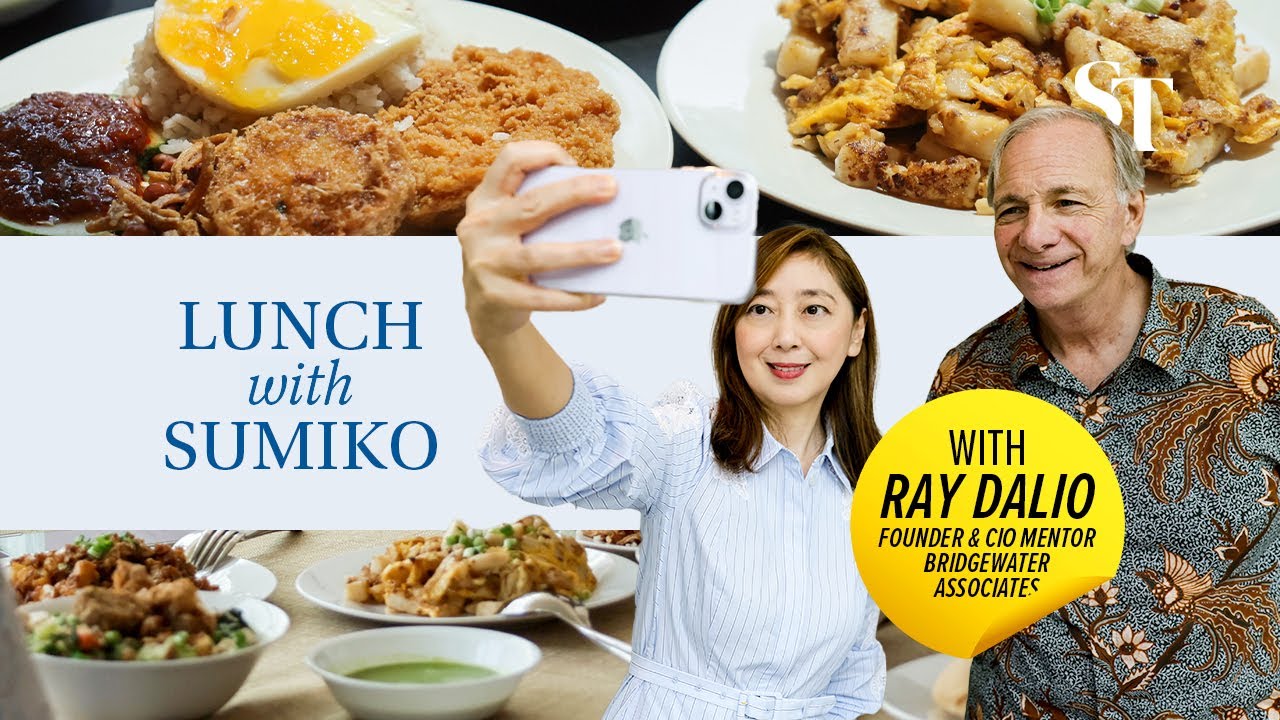 Billionaire hedge fund founder Ray Dalio: Money-making was a matter of luck | Lunch with Sumiko