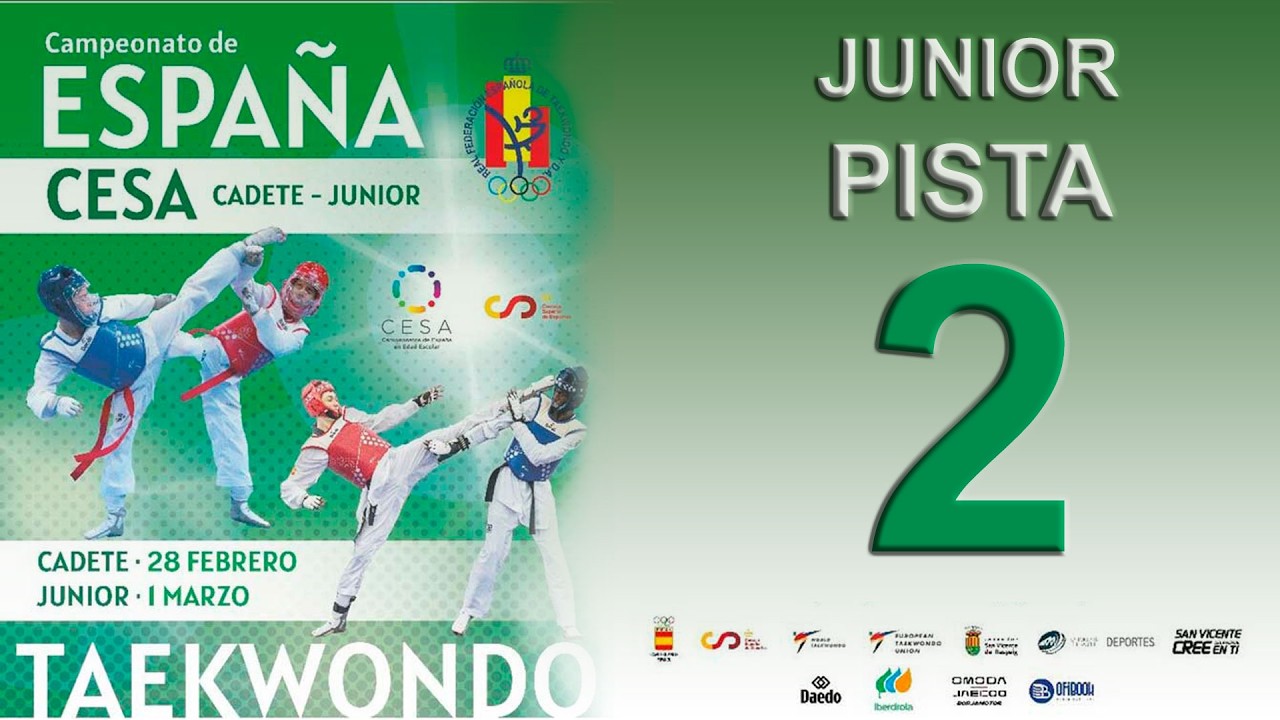 Pista 2 - Junior - Campeonato de España CESA 2026