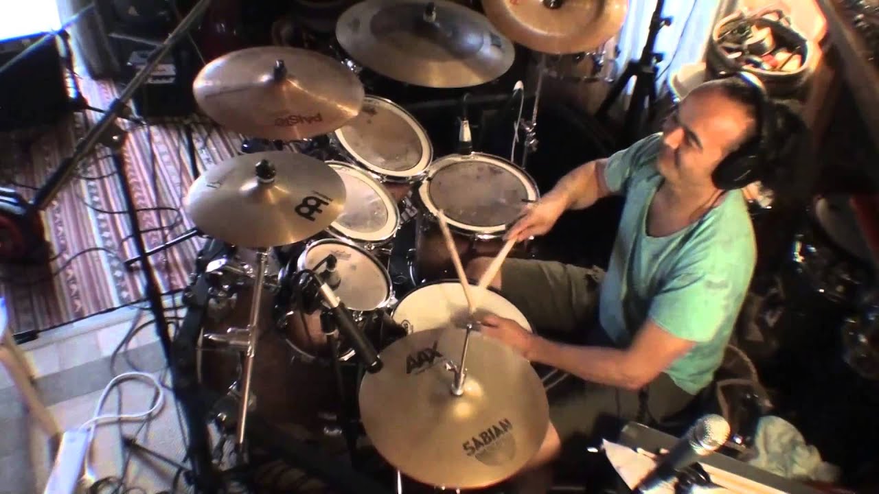 Still Blazing Alborosie Song - A version by Reggae Drummer Freddy Poncin