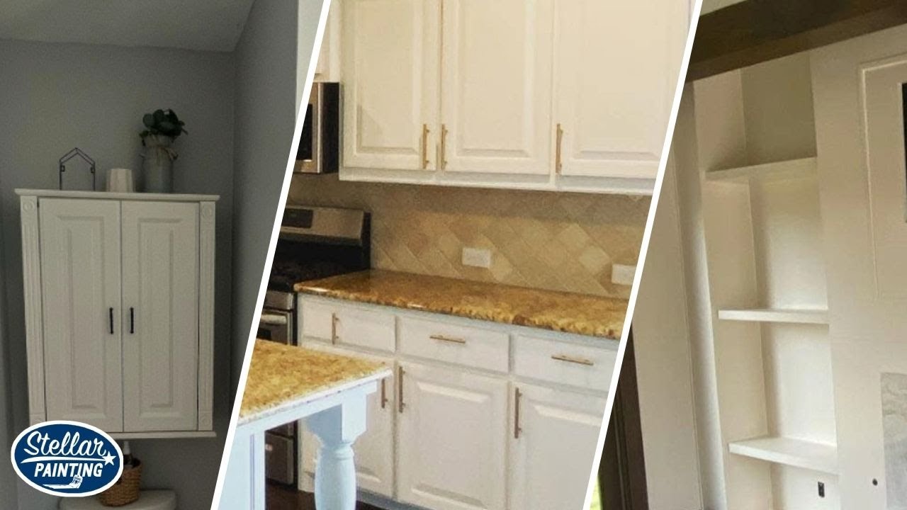 Cabinet Painting - Painter - Call Stellar Painting (817) 672-0755