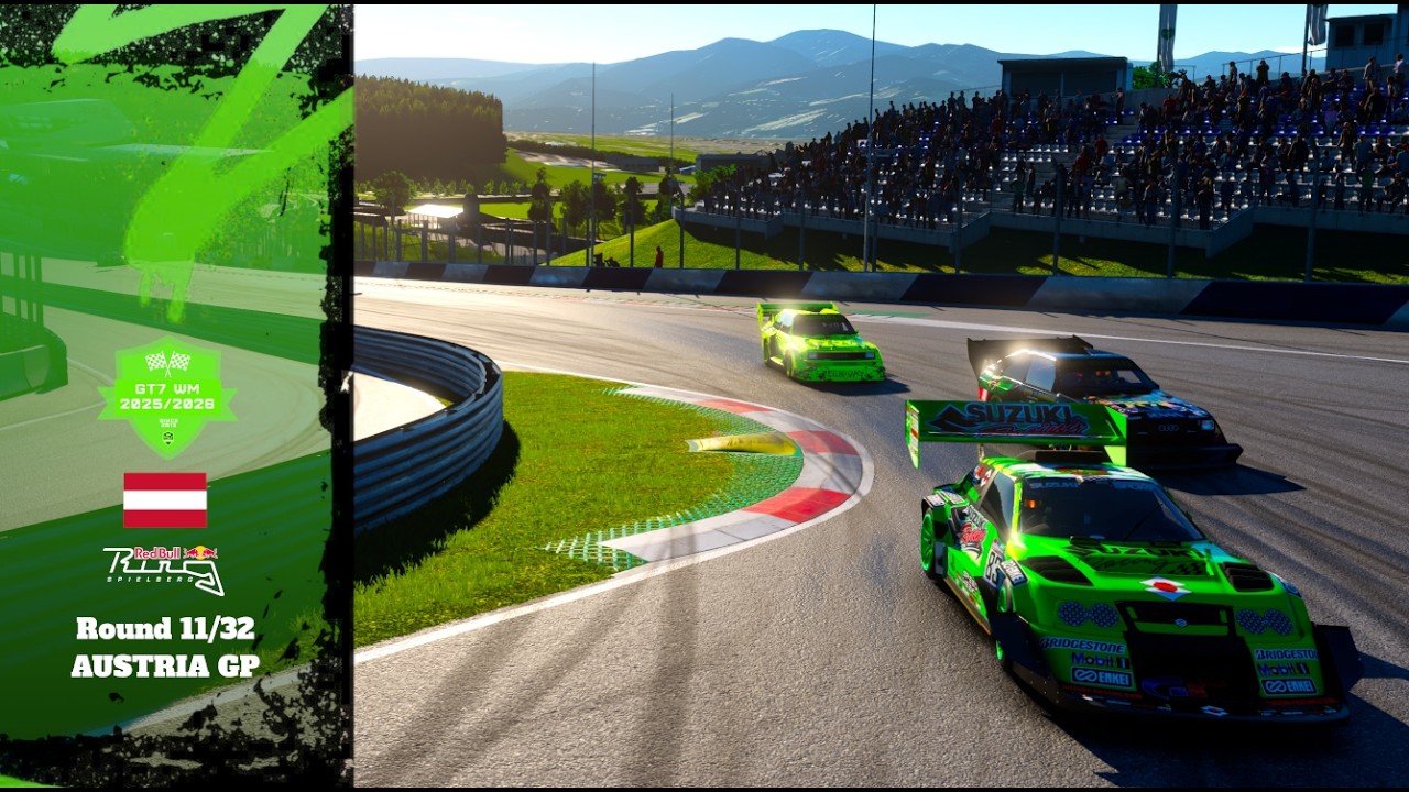 Gran Turismo 7 - WM 2025/26 - Rennen 11 - Red Bull Ring (kurz) - Fahrzeugklasse - Pikes Peak - #11