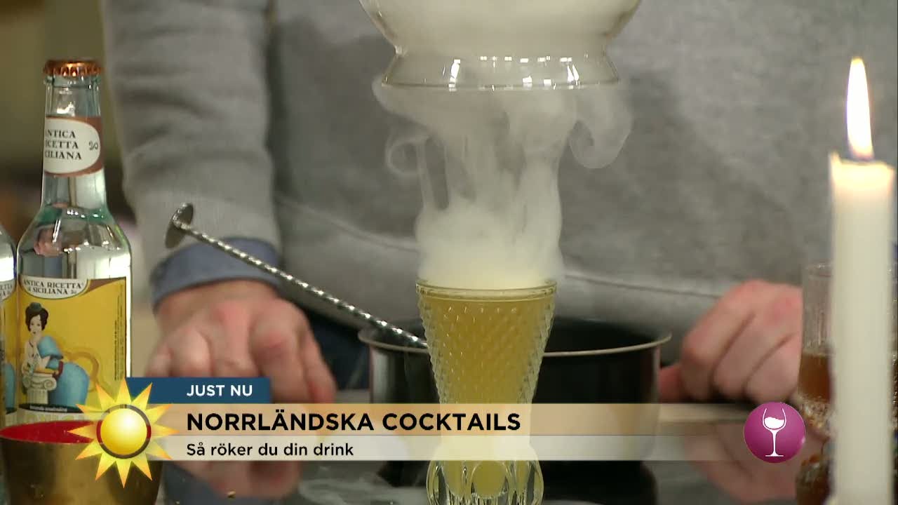 Så fixar du helgens norrländska coctails - Nyhetsmorgon (TV4)