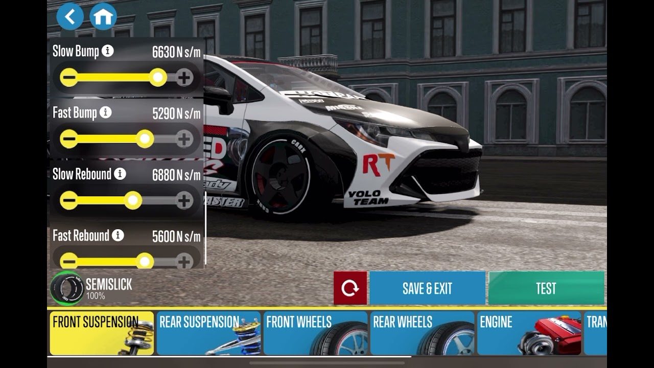 CarX Drift Racing 2 Rolla ZR 3.0Lt I6T Tune