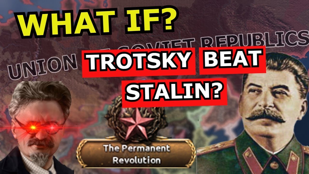 Hoi4 Alt History: Что если бы Троцкий ПОБЕДИЛ Сталина?