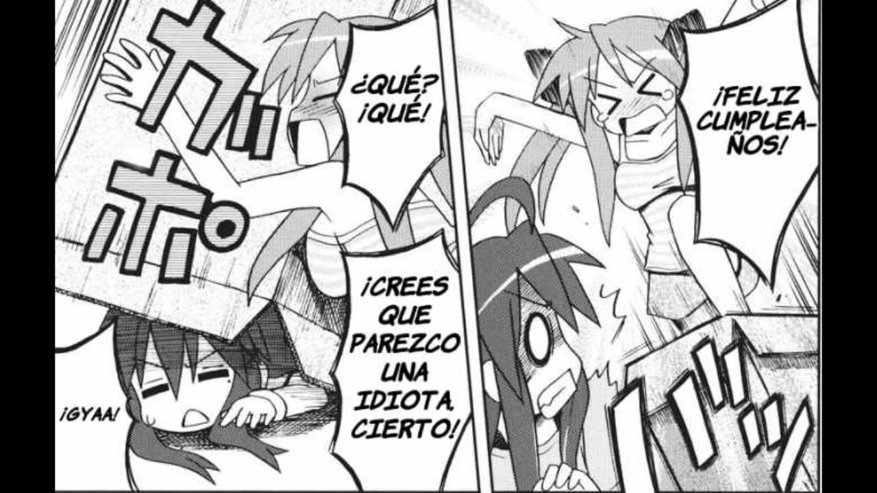 Konakaga cap 9 doujinshi yuri en español Konata x Kagami