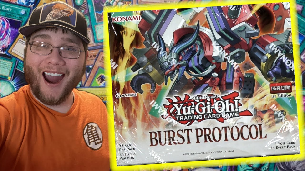 УДАЧА! Распаковка предварительного обзора набора Yu-Gi-Oh! Burst Protocol!
