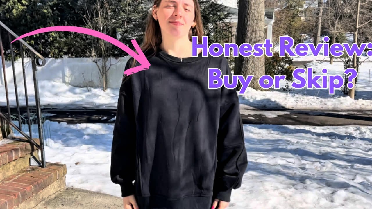 Gacaky Oversized Sweatshirt Review | Best Fleece Pullover for Fall & Winter Outfits