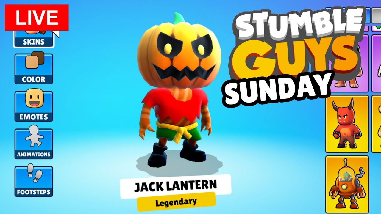 🔴 LIVE - STUMBLE GUYS Sunday with viewers!