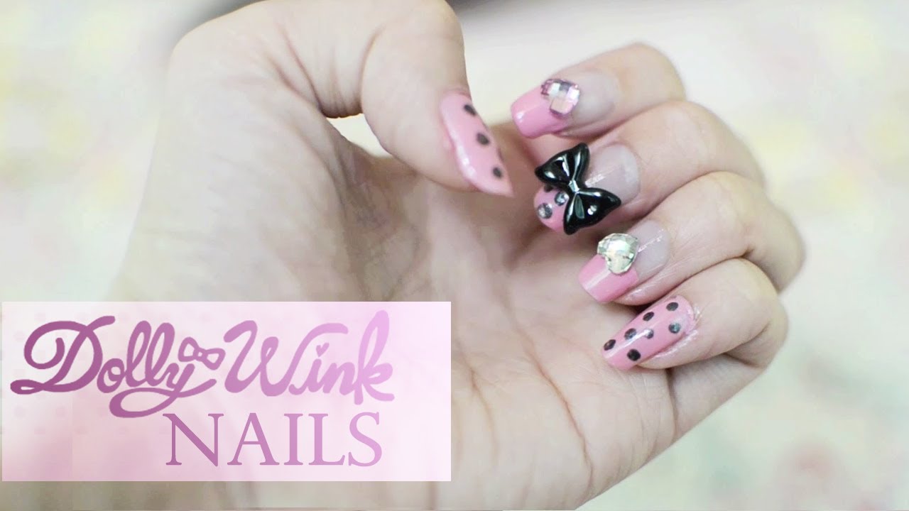 ✦ Dolly Wink Nails Tutorial ✦ドーリーウインクネイル
