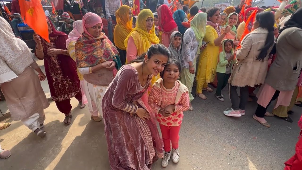 Shobha yaatra ka hissa bane hum | jai shree ram | ram mandir Ayodhya | utsav | Vlog | trending