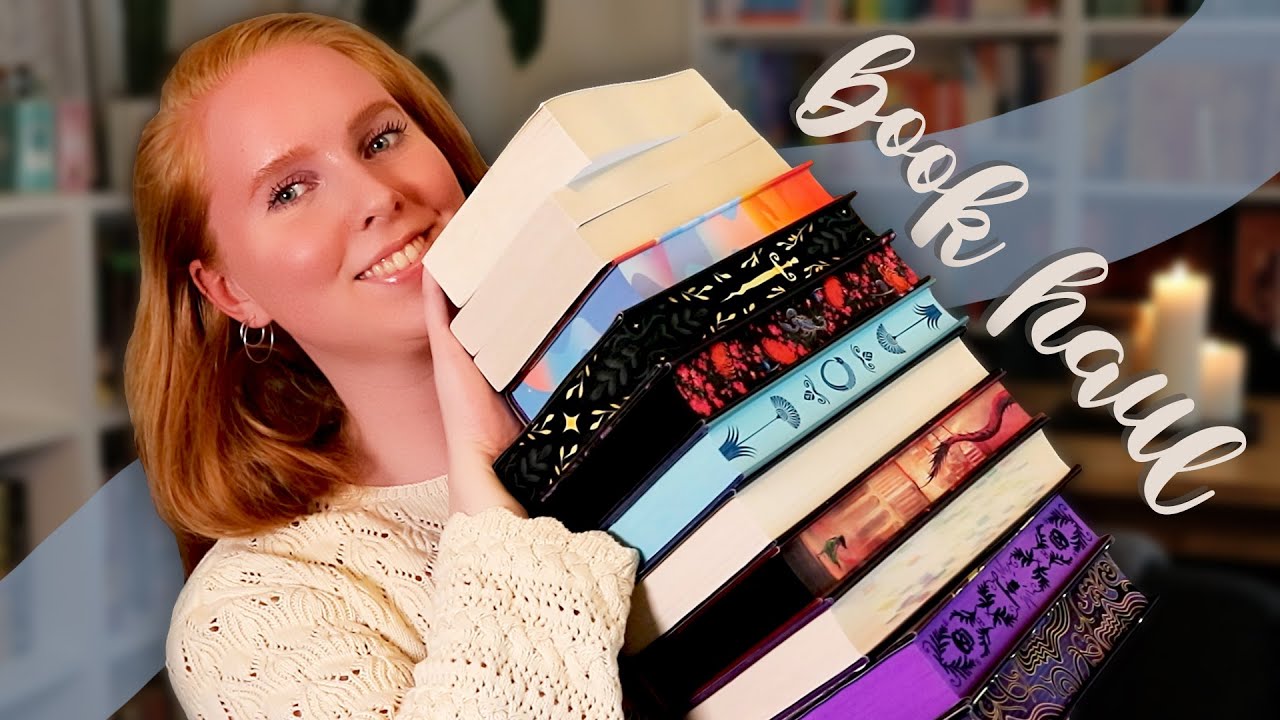 I've been stressed... so of course I got myself new books!! 🤍 (book haul)