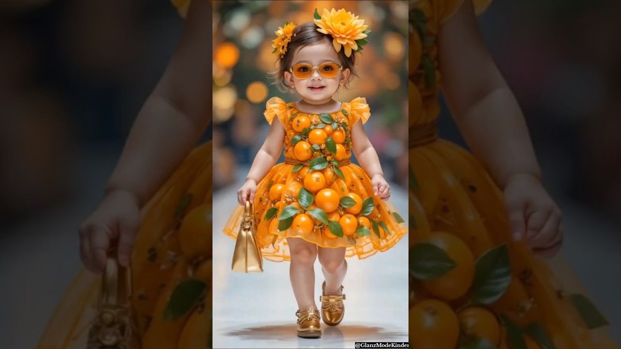 👑 Kleine Glamour-Queen auf dem Laufsteg 🌸 | Mode macht Spa&szlig; Deutschland 🇩🇪 | GlanzModeKinder