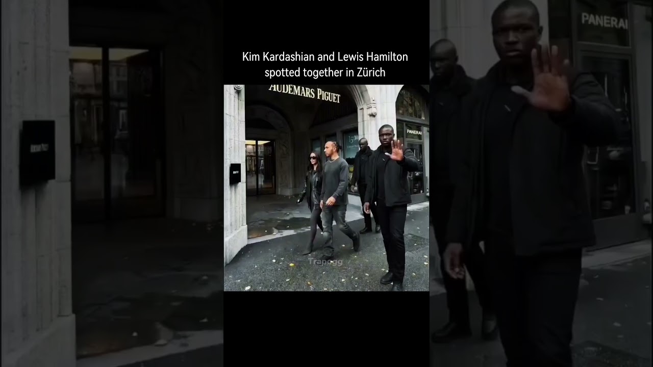 Kim Kardashian and Lewis Hamilton spotted together in Z&uuml;rich&hellip;.#kimkardashian #lewishamilton #z&uuml;rich