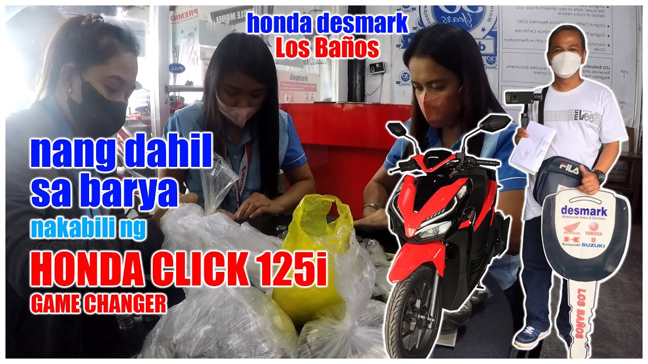 PAANO BUMILI NG CASH NA MOTOR. HONDA CLICK 125i