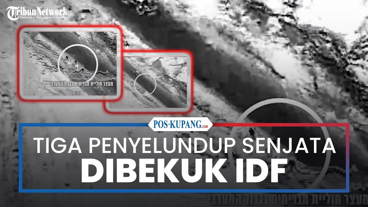 IDF Bekuk Tiga Penyelundup Senjata di Perbatasan Mesir